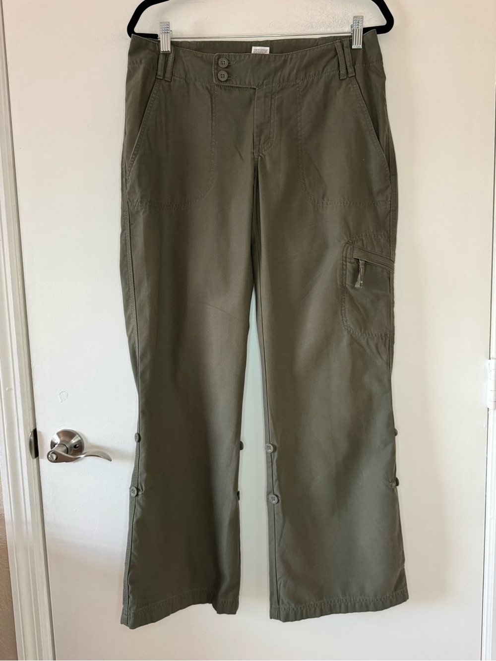 The North Face Libra Women’s Roll-up Cargo Hiking Pants Olive/Army Green Sz 8